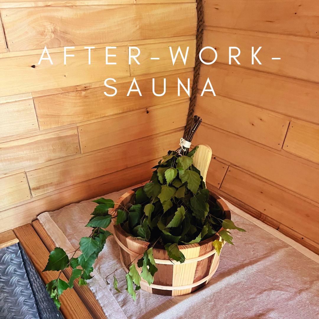 AFTER WORK SAUNA 11 12 24 World of Sauna 